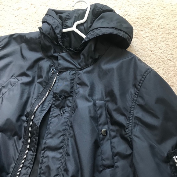 undefeated x alpha fishtail jacket